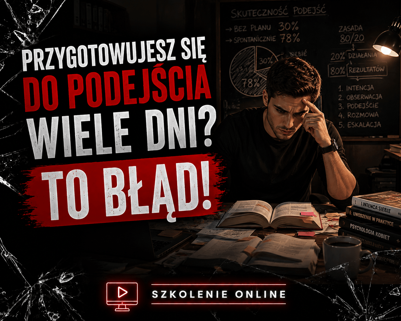 Przygotowujesz się do podejścia wiele dni? To błąd!